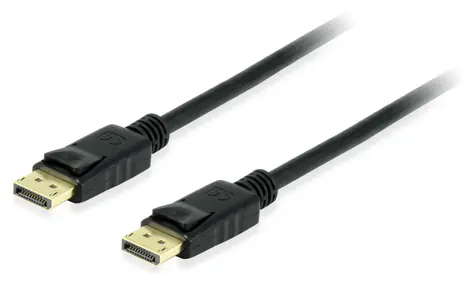 Equip 1.4 Kabel (schwarz) / DisplayPort-DisplayPort / 10 m / 8K 60Hz / vergoldete Anschlüsse
