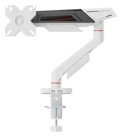 Equip Gaming schwarz / Tischhalterung für Monitore / 17-40" / VESA 75x75-100x100 / Tragkraft 16 kg / Neigung -60° bis 60°