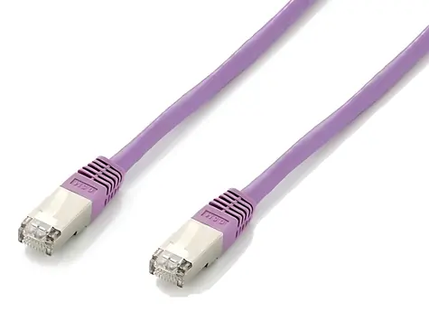 Equip Patchkabel Cat6A Platinum S/FTP lila / Patchkabel / RJ-45 / 1 m / LSZH