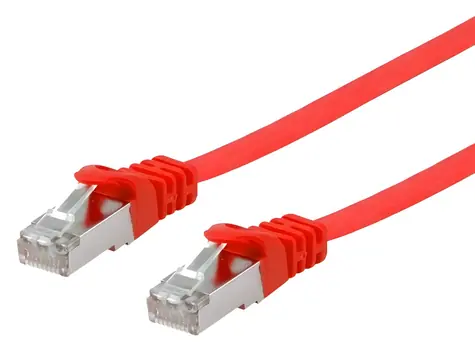 Equip / Patchkabel / Cat6a U/FTP / flach / 10 m / LSZH