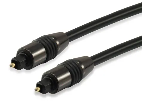 Equip Toslink / Optisches Audiokabel / Toslink - Toslink / 5 m / schwarz