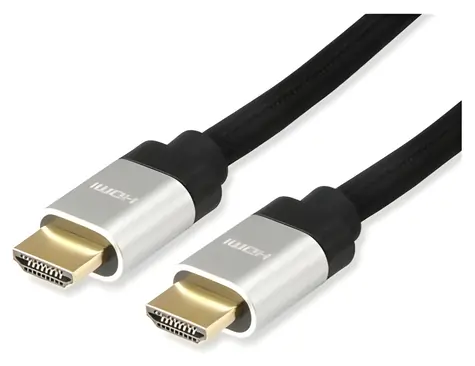 Equip mit HDMI 2.1 1 m schwarzem Kabel / 8K / 60 Hz / 48 Gbit/s