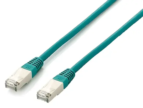 Equip mit Cat6a S/FTP grün / Patchkabel / 1 m / 10 Gbit/s PoE++