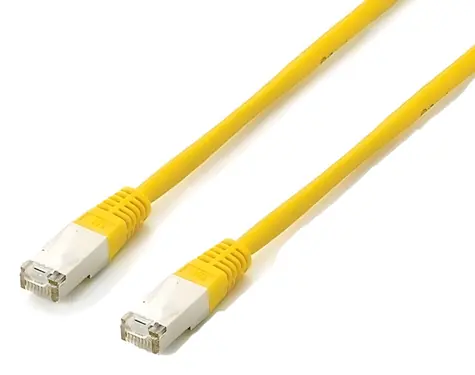 Equip Cat6a Platinum S/FTP gelb / Patchkabel / 2 m / RJ-45 / PoE++