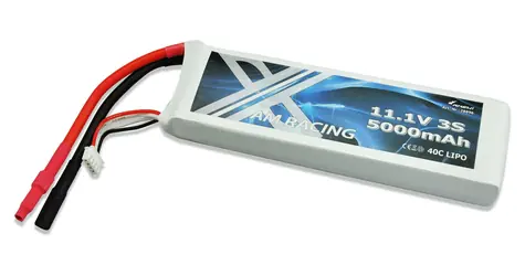 AMEWI LiPo-Akku / 3S 11,1 V 5000 mAh / 40C / Softcase