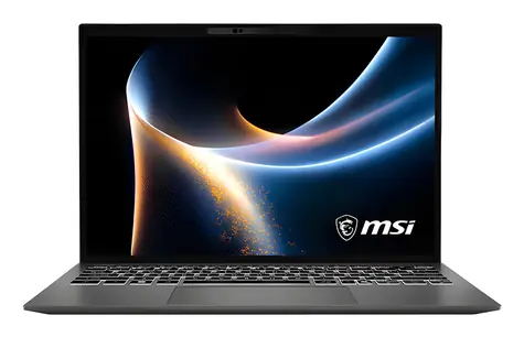 MSI Prestige 13 AI+ A3MG020 grau / Notebook / 13,3" 2,8K OLED / Intel Core Ultra 9 386H / 32 GB / 1 TB SSD / Windows 11