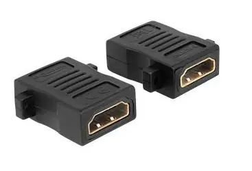 DeLock HDMI A (F) - HDMI A (F) / Adapter / vergoldete Kontakte / schwarz