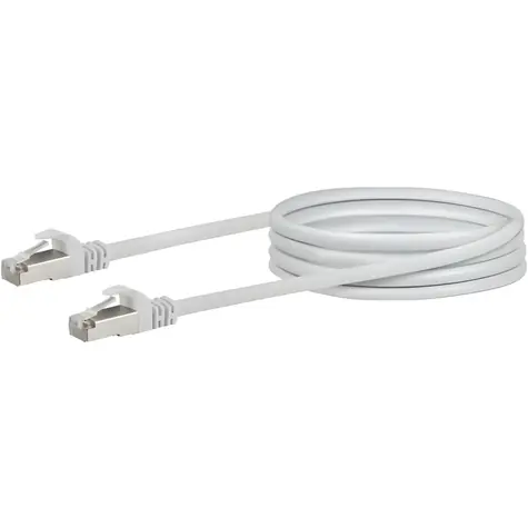 Schwaiger CAT6 S/FTP 1m weiß / Patchkabel / 250 MHz / 1000 Mbit/s
