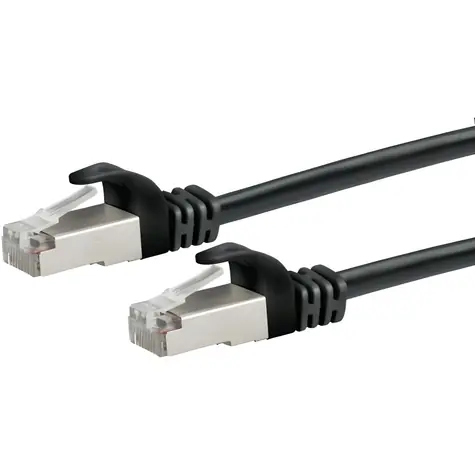 Schwaiger CAT6 S/FTP 2,5 m schwarz / Patchkabel / 250 MHz / 1000 Mbit/s
