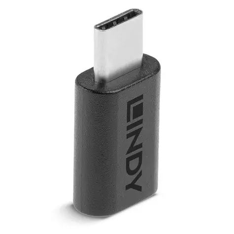 Lindy USB-C - USB-C schwarz / Adapter / USB 3.2 Gen 2x2 / 20 Gbit/s