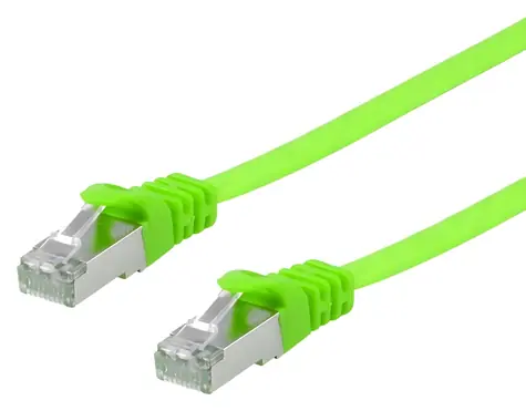 Equip / Patchkabel / Cat6a U/FTP / flach / 10 m / LSZH
