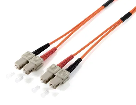 SC-SC gelbes optisches Equip / Singlemode OS2 / Duplex / 1 m