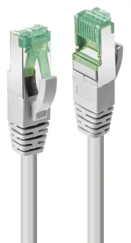 Lindy Cat6a grau 2 m / Patchkabel / S/FTP / RJ-45 / 500 MHz / TPE