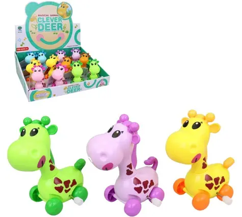 Dehnbare Giraffe / 6 Farben / Kunststoff / ab 3 Jahren