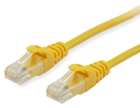 Equip gelb / Patchkabel / U/UTP / RJ45 / 0,25 m