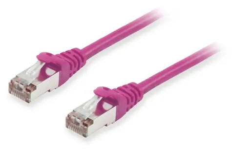 Equip lila Patchkabel / S/FTP / LSZH / 15 m / PoE+