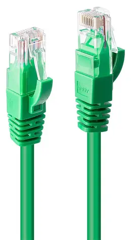 Lindy U/UTP Cat 6 grün / Netzwerkkabel / 2 m / RJ-45