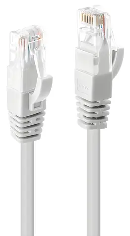 Lindy weiß / Patchkabel / Cat6 U/UTP / RJ45-RJ45 / 15 m