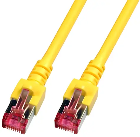EFB Cat6 S/FTP gelb / Patchkabel / RJ-45 / 2 m / LSZH