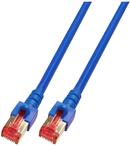 EFB CAT6 S/FTP 0,25 m blau / Patchkabel / LSZH / RJ45