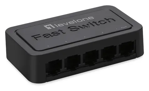 LevelOne FEU-0512 / Switch / 5x Fast Ethernet / unmanaged / ohne PoE