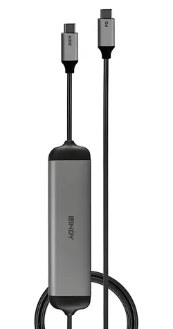 Lindy DST-Micro 140 schwarz / Dockingstation / USB-C / 4K HDMI 30Hz / USB-C PD 100W / SD-/microSD-Kartenleser