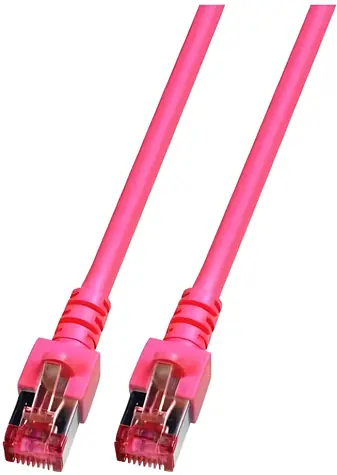 EFB CAT6 S/FTP 10m magenta / Patchkabel / RJ45-RJ45