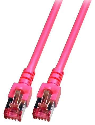 EFB CAT6 S/FTP 15m Magenta / Patchkabel / RJ45-RJ45 / LSZH / 250 MHz