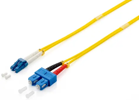 Equip -SC gelbes optisches Patchkabel / Singlemode OS2 / Duplex / 3 m