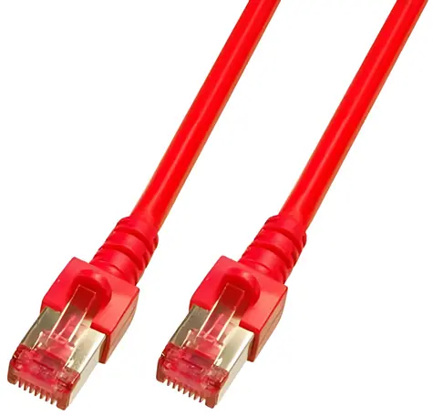 EFB Patchkabel CAT6 S/FTP rot 1 m / Patchkabel / RJ45-RJ45 / LSZH