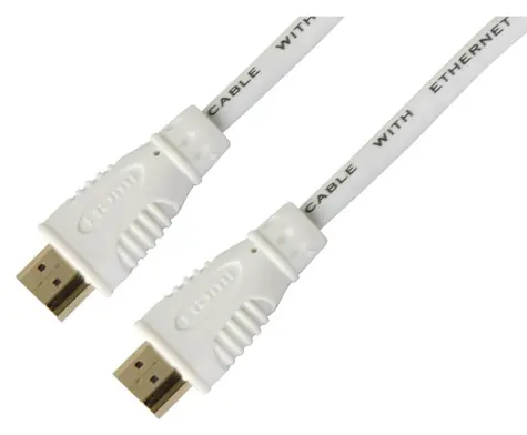 Techly weiß / HDMI-Kabel / 3 m / 4K / mit Ethernet / ARC