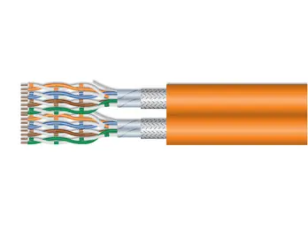 Equip orange / Installationskabel / Cat7 S/FTP / 500 m / LSZH