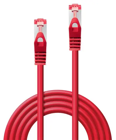 Lindy Basic rot / Patchkabel / Cat6 / S/FTP / 1 m / RJ-45