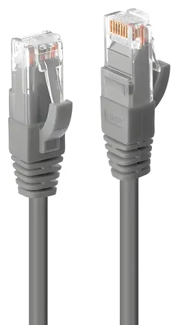 Lindy Patchkabel CAT6 7,5 m grau / Patchkabel / UTP / RJ45-RJ45 / LSZH / 250 MHz