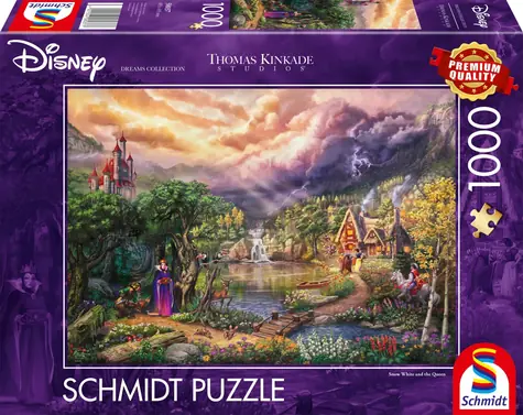 Schmidt Puzzle Disney: Schneewittchen und die Königin / 1000 Teile
