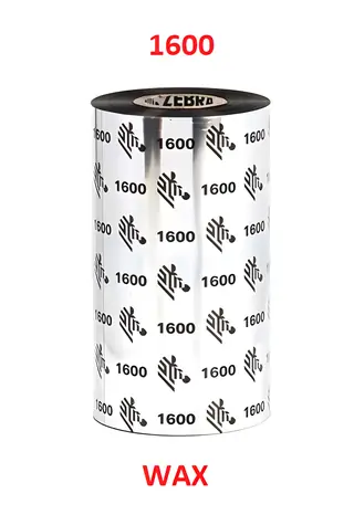 ZEBRA Wachs 110 mm / TTR-Band / 450 m / 18 Stück