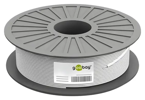 Goobay CAT6 schwarz / Netzwerkkabel / U/UTP / Cat 6 / 100 m