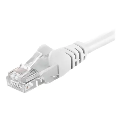 Goobay 68636 weiß / Patchkabel / CAT 6 / U/UTP / 3 m