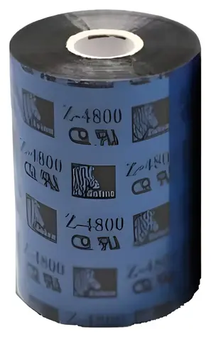 ZEBRA 4800 (12 Stück) / TTR-Band / Harz / 89 mm / 450 m / 12 Stück