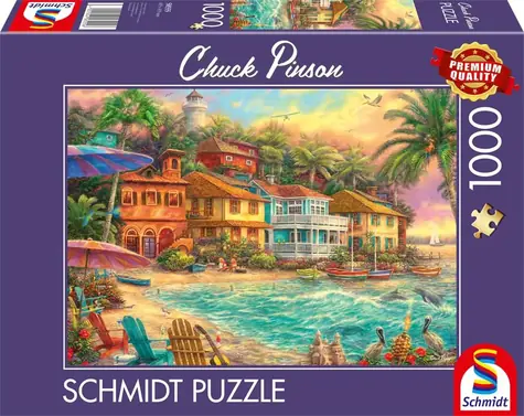 Schmidt Puzzle Leben auf einer Insel / 1000 Teile