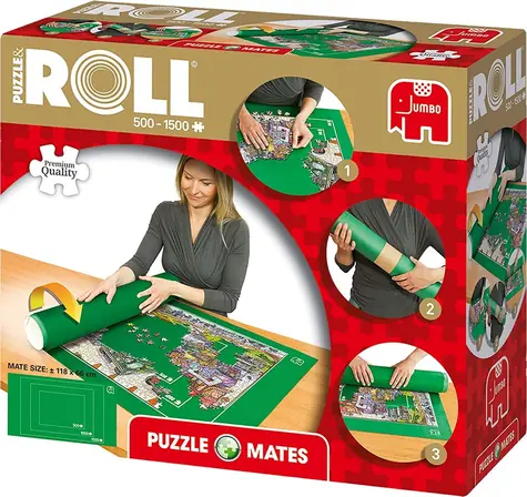 JUMBO Rollpuzzlematte / 500-1500 Teile / 118 x 66 cm