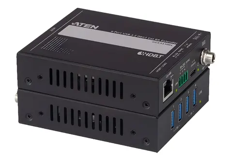 Aten UCE33100 / USB-Verlängerungskabel / Cat 6A / 4X USB 3.2 Gen1 / 100 m