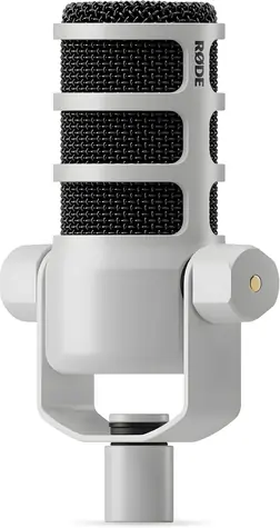 Rode PodMic weiß / Dynamisches Mikrofon / XLR-Ausgang