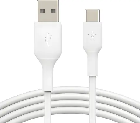 Belkin CAB001BT1MWH2PK weiß / Datenkabel / USB-A - USB-C / 1 m