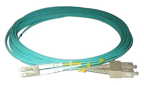 Xtendlan LC-SC 3 m / Optisches Patchkabel / 50/125 OM3 / Duplex / LS0H