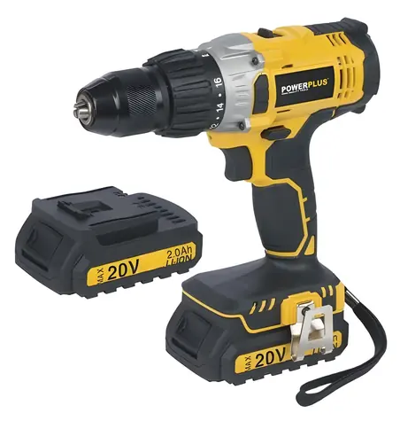 PowerPlus POWX00445 / Akku-Schlagbohrschrauber / 20 V