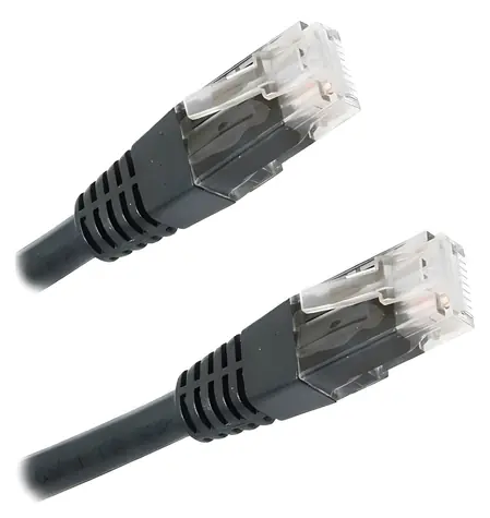 Xtendlan schwarz / Patchkabel / Cat6 UTP / 3 m