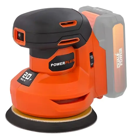 PowerPlus POWDP50400 / Akku-Exzenterschleifer / 20 V / ohne Akku
