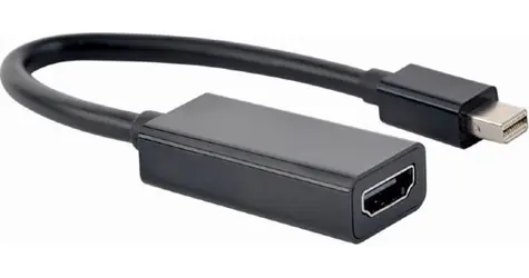 Gembird Mini DisplayPort - HDMI schwarz / Adapter / 4K