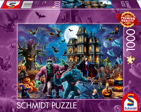 Schmidt Puzzle Halloween-Nacht / 1000 Teile / ab 12 Jahren